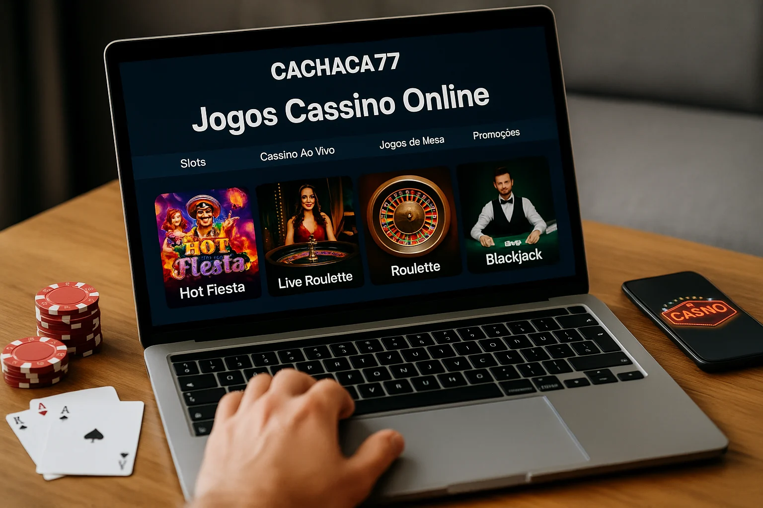 Jogos de cassino online inovadores e emocionantes na CACHACA777